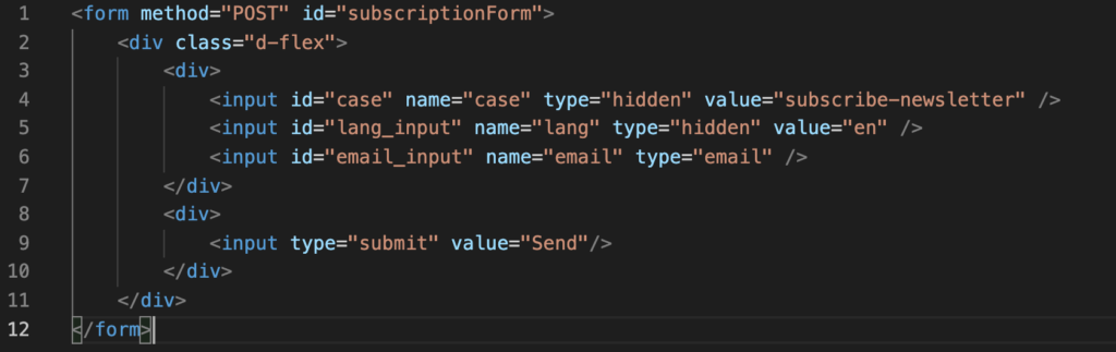 Website Form and JSON - Website form Website Form and JSON - Website form